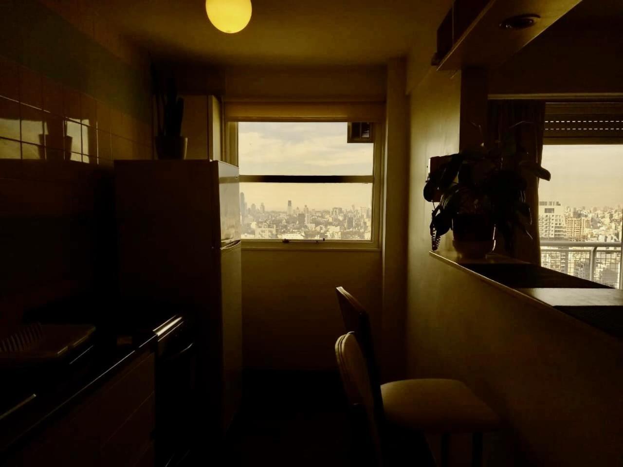 Piso 25 increíble vista de Buenos Aires y el Río de la Plata Exterior foto