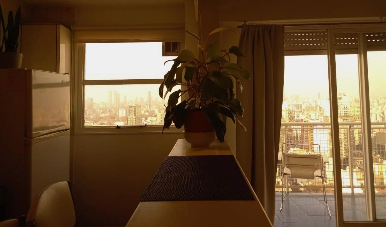 Piso 25 increíble vista de Buenos Aires y el Río de la Plata Exterior foto